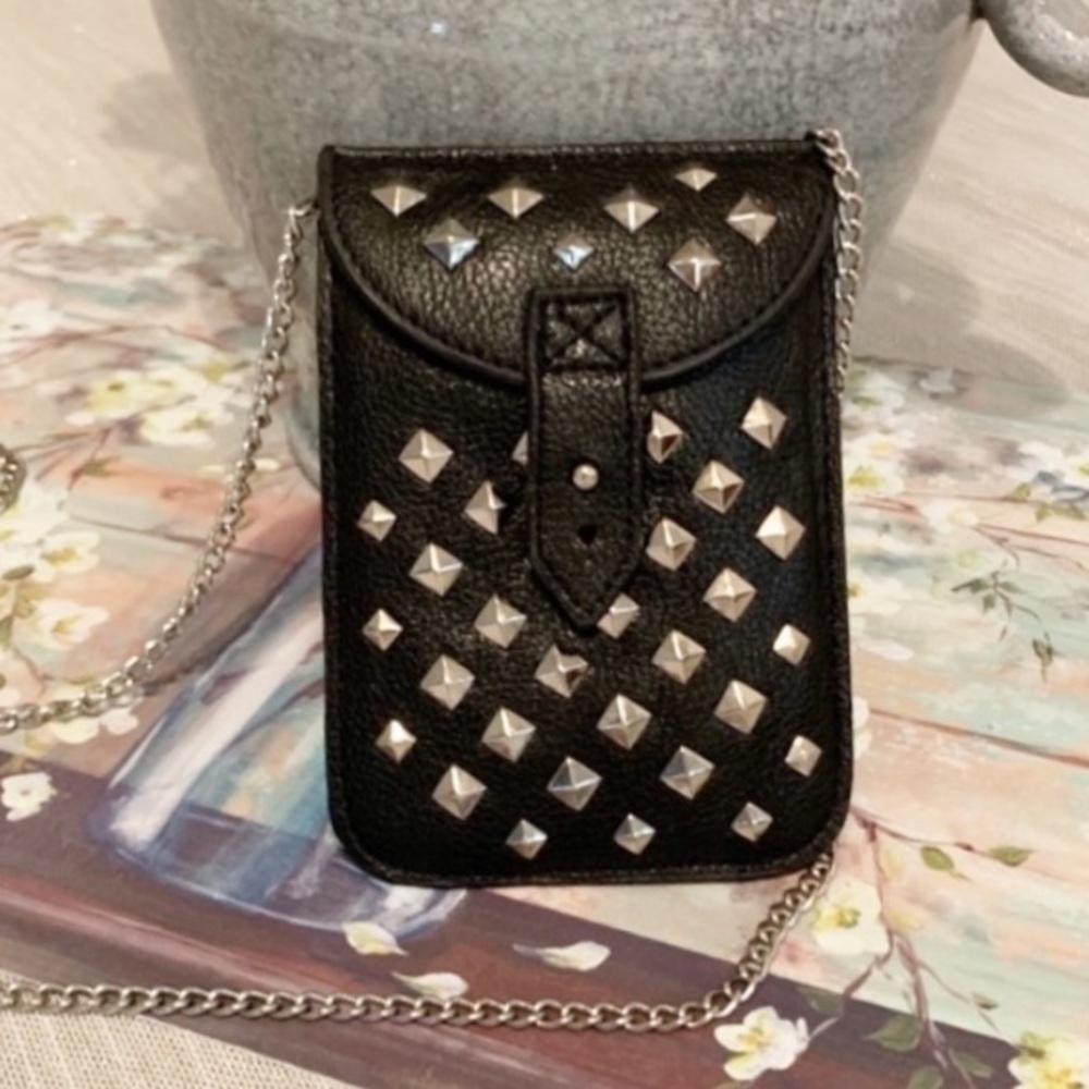 Little Leather Chain Crossbody